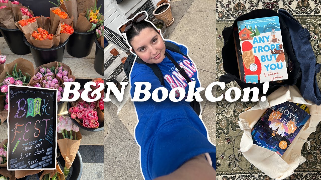 КНИЖНЫЙ ФЕСТИВАЛЬ BARNES AND NOBLE | Видеоблог BookCon, подборка книг и общие мысли