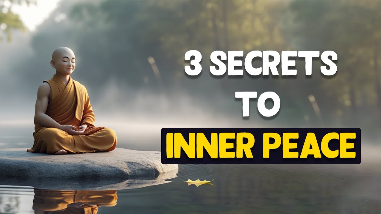 3 Buddhist Secrets for a Calm & Focused Mind | Simple Teachings for Daily Peace