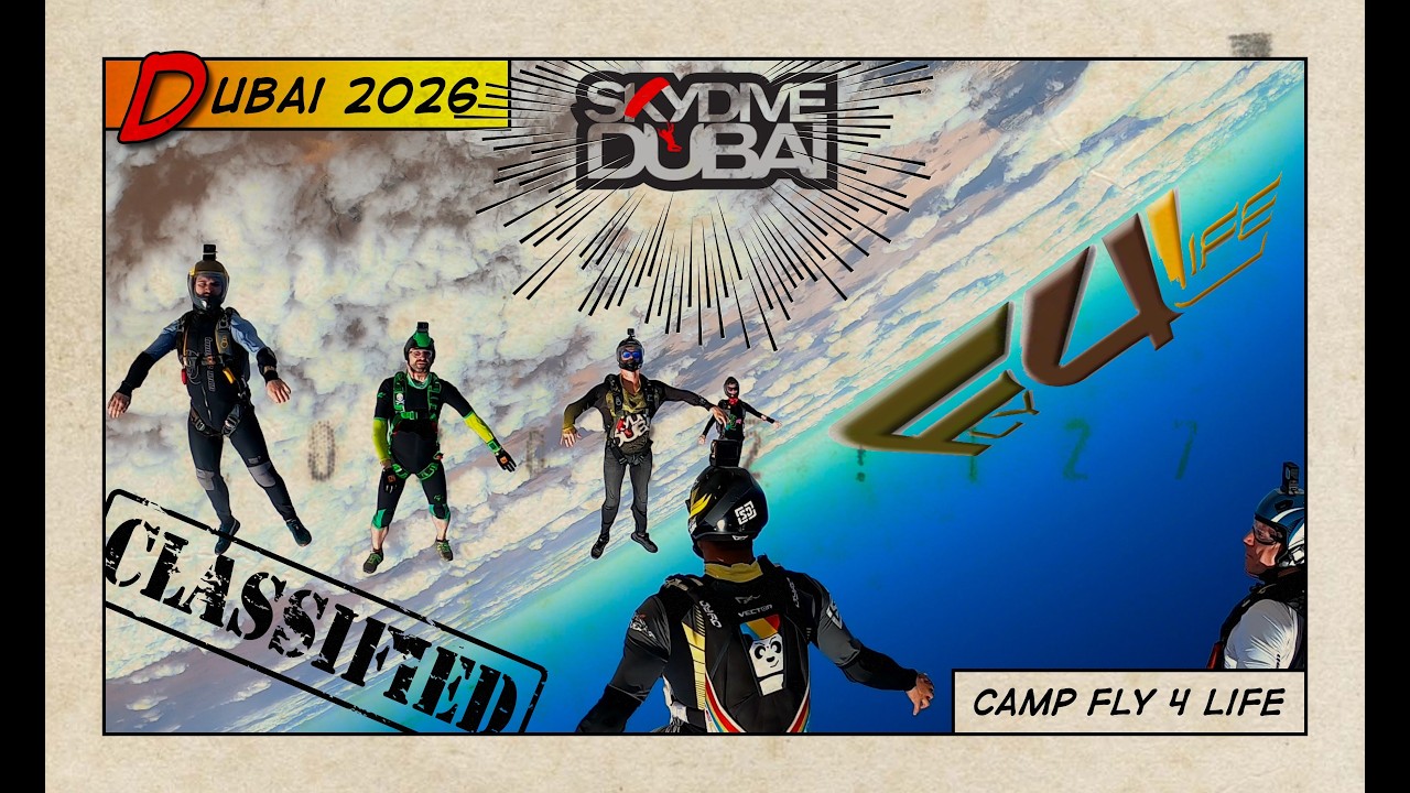 New year's eve at Skydive Dubai