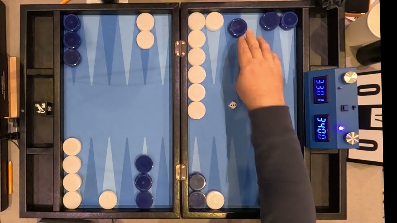 Backgammon World Championship 2025 - İbrahim Karaca (Blue) - Dana Nazarian (White)
