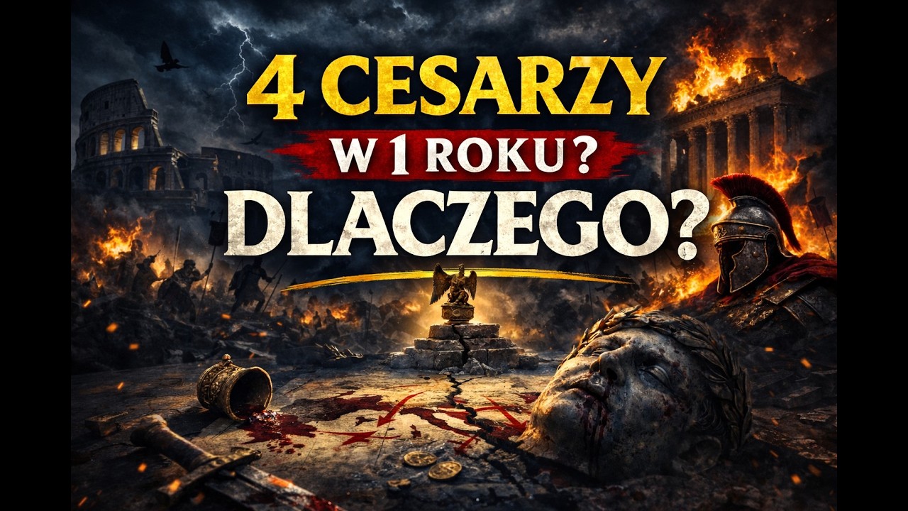 Rok Czterech Cesarzy – Wojna Domowa, Chaos i Upadek Rzymu