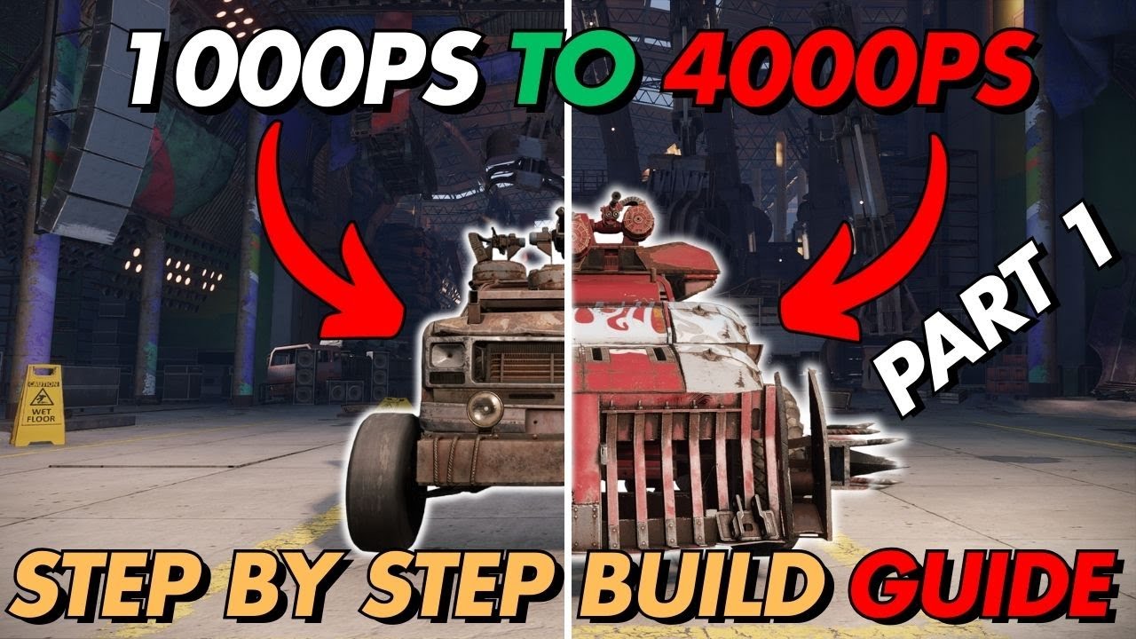 Руководство по сборке Crossout: как увеличить мощность с 1000 до 4000 л.с. (пошагово). Часть 1 - ...