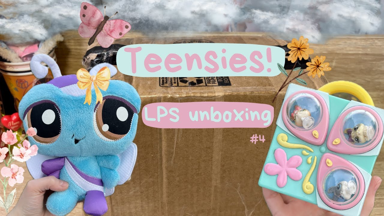 The Cutest Pets! 🐤 Teensies and More | LPS Unboxing #4 💐