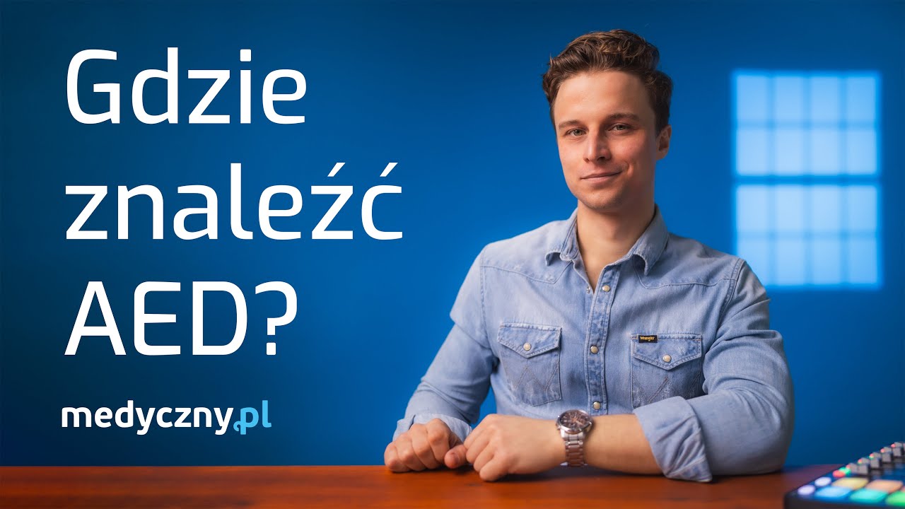 AED ratuje życie – czy wiesz, gdzie znajduje się najbliższy defibrylator?