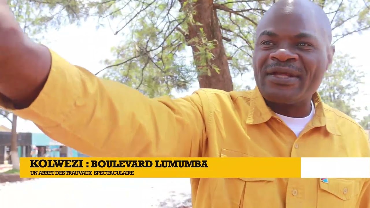 KOLWEZI : ARRÊT SPECTACULAIRE DU BOULEVARD LUMUMBA