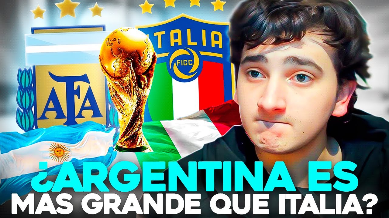 ¿ARGENTINA ES MÁS GRANDE QUE ITALIA HISTÓRICAMENTE EN FUTBOL? REACCION A BILLONARIO