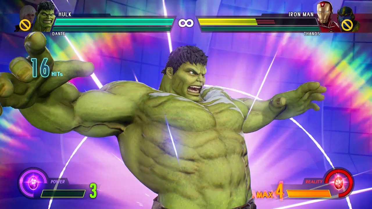 Marvel vs. Capcom Infinite | Day One Hulk Combos (Power Stone/No Assists)