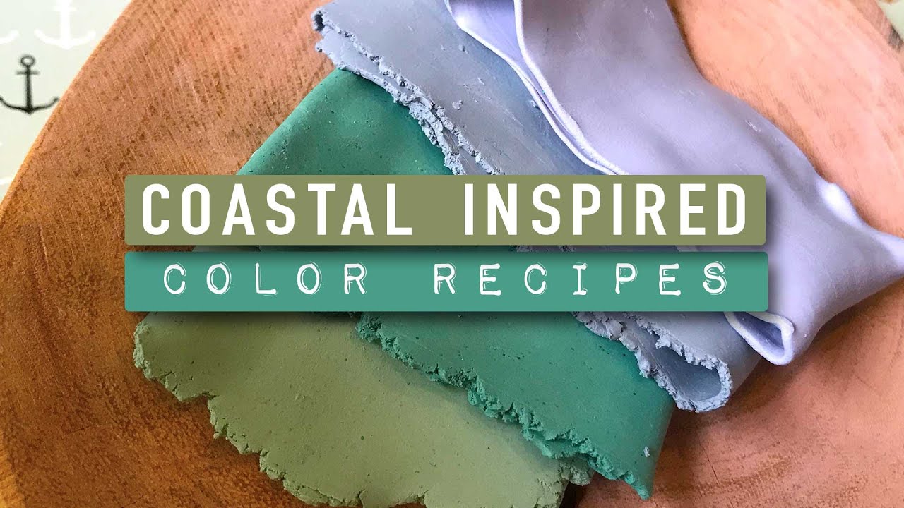 Polymer Clay Color Recipes 4: Coastal Inspired Colors
