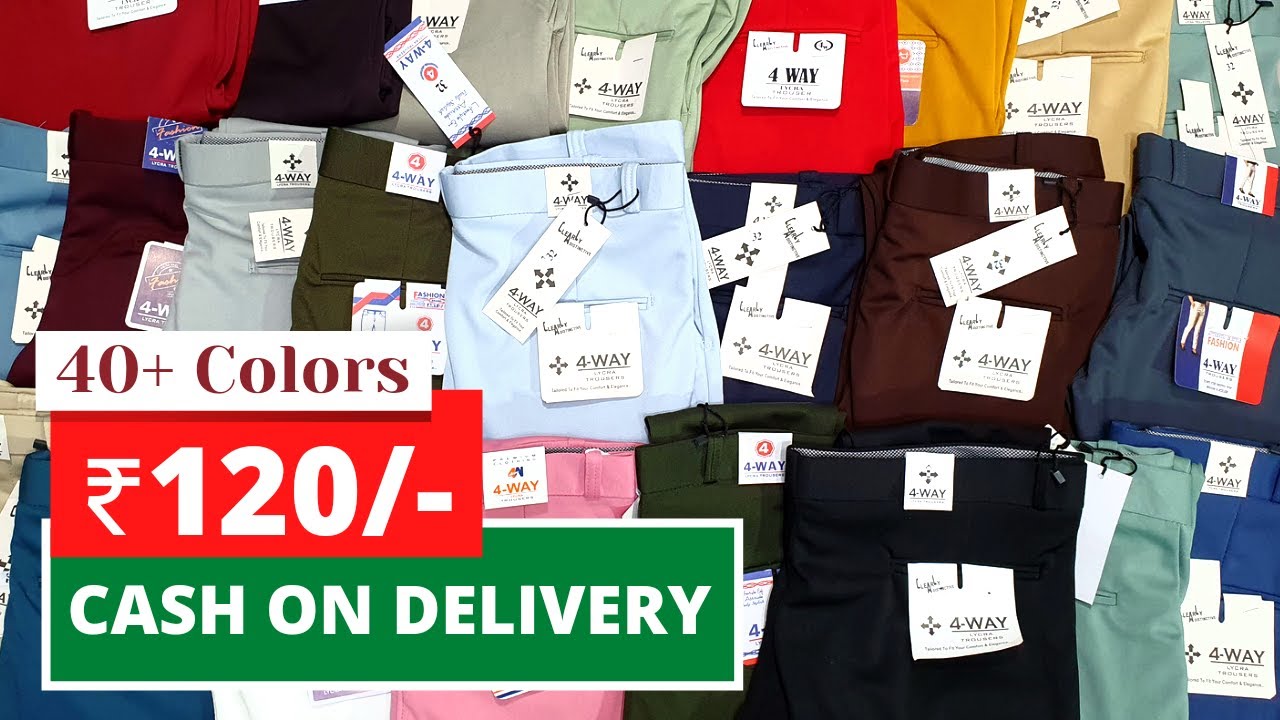 4 Way Lycra Biggest Manufacturer and Wholesaler in 40 colors with Cash On Delivery All Over India.