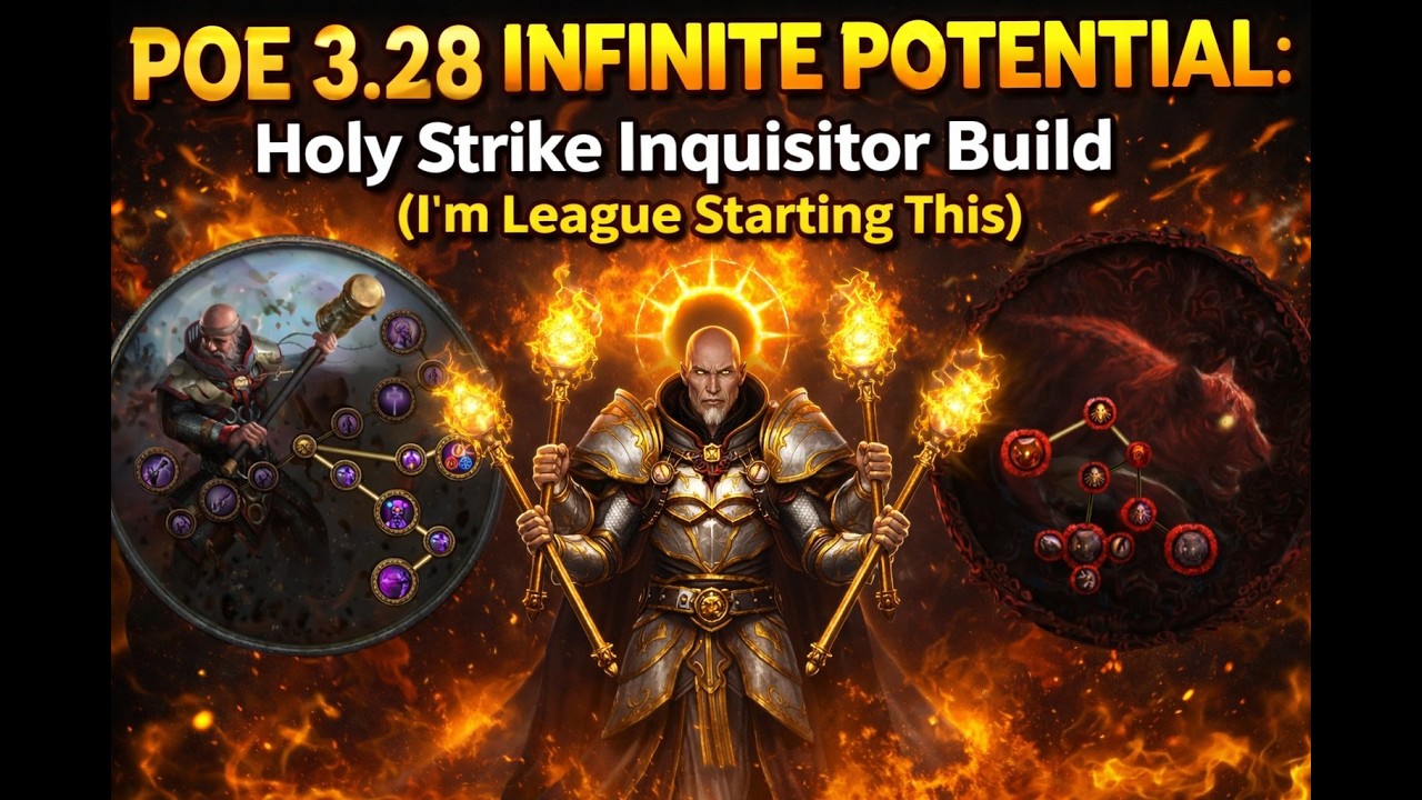 POE 3.28 INFINITE POTENTIAL: Holy Strike Inquisitor Build (I'm League Starting This)