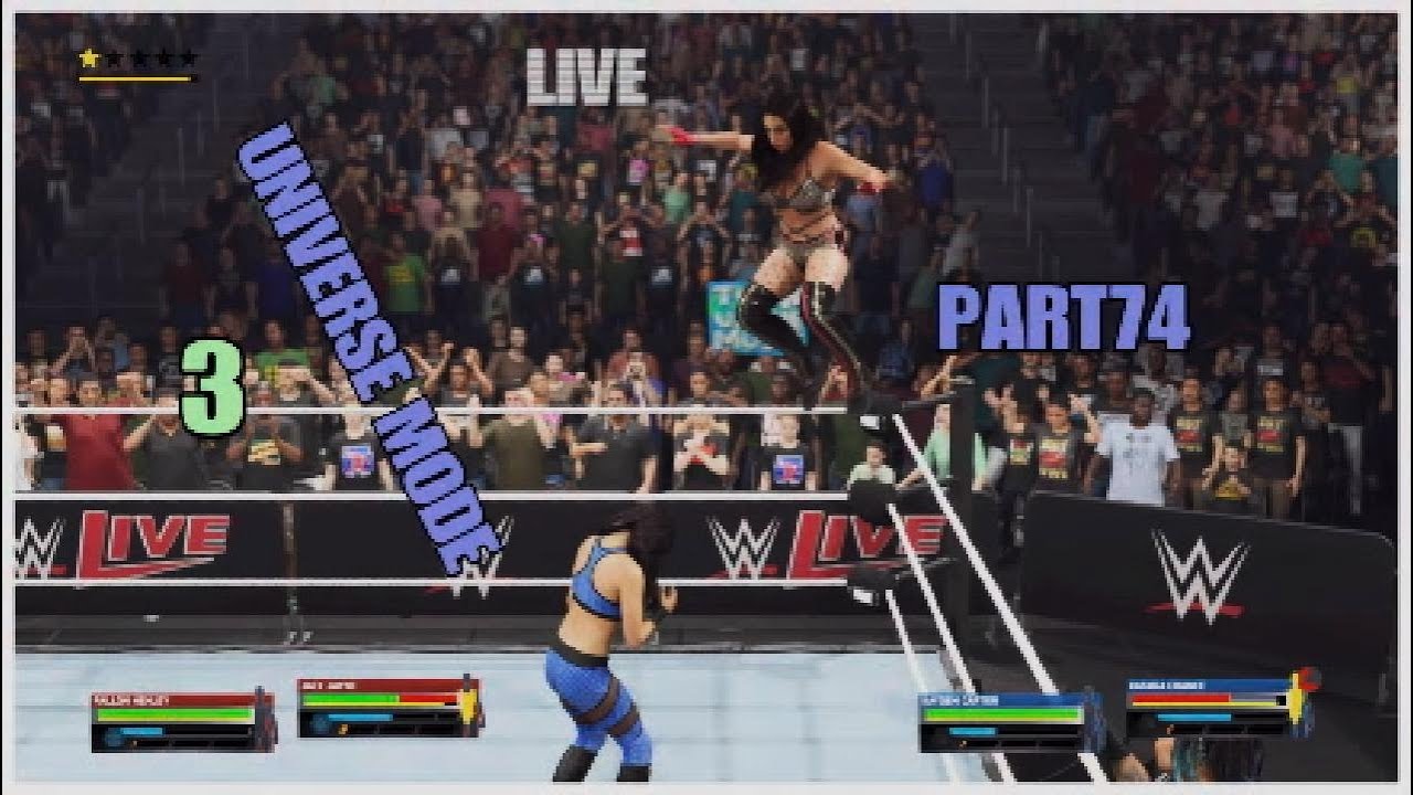 WWE2k25 UNIVERSE MODE PART74 LIVE