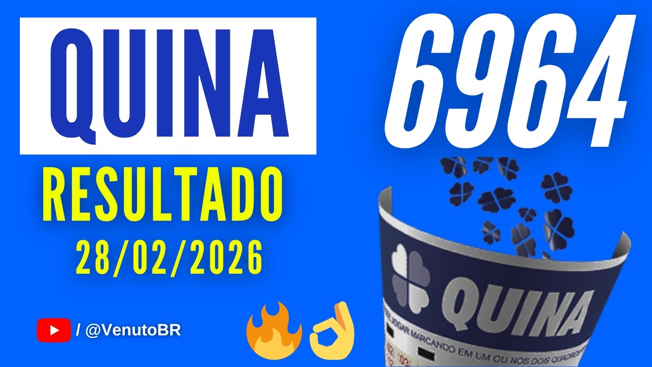 🍀 RESULTADO QUINA 6964