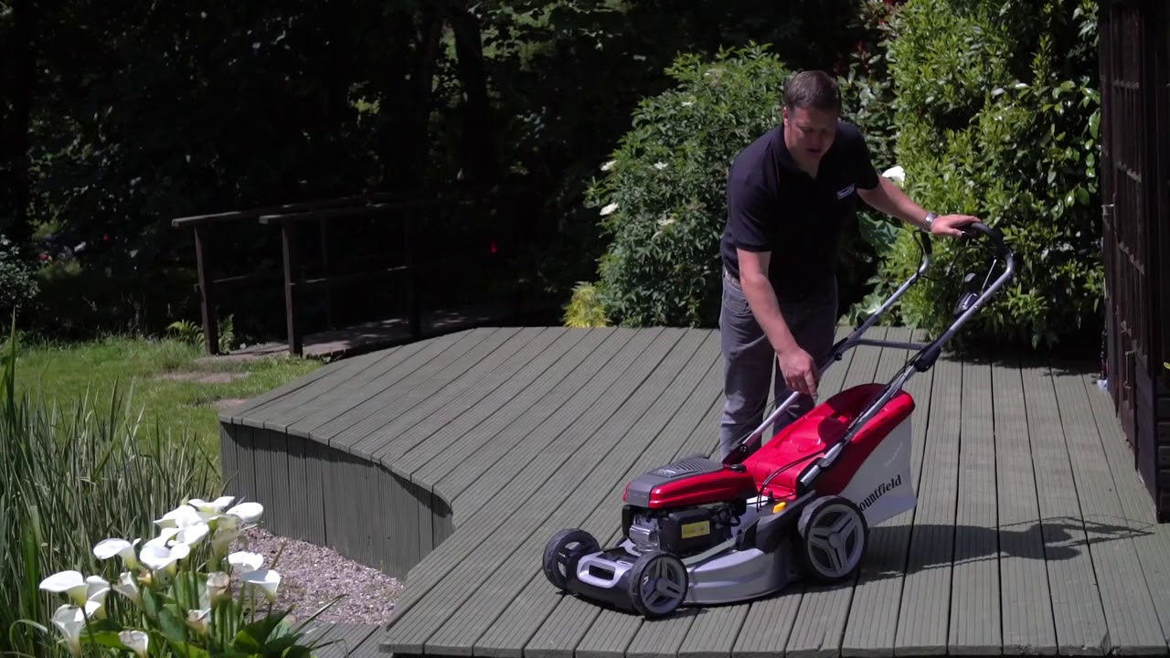 Mountfield SP535HW-V Variable-Speed Petrol Rotary Lawn Mower