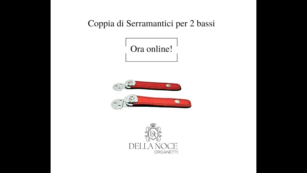 Come sostituire i Serramantici dell’organetto Tutorial Della NoceAccessori artigianali Made in Italy