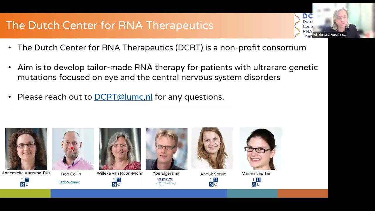 Development of N=1 RNA Therapies in the Netherlands and Europe