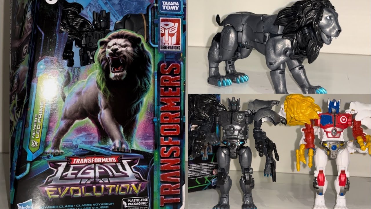 Transformers legacy evolution voyager class nemesis leo prime review. Beast wars leo convoy