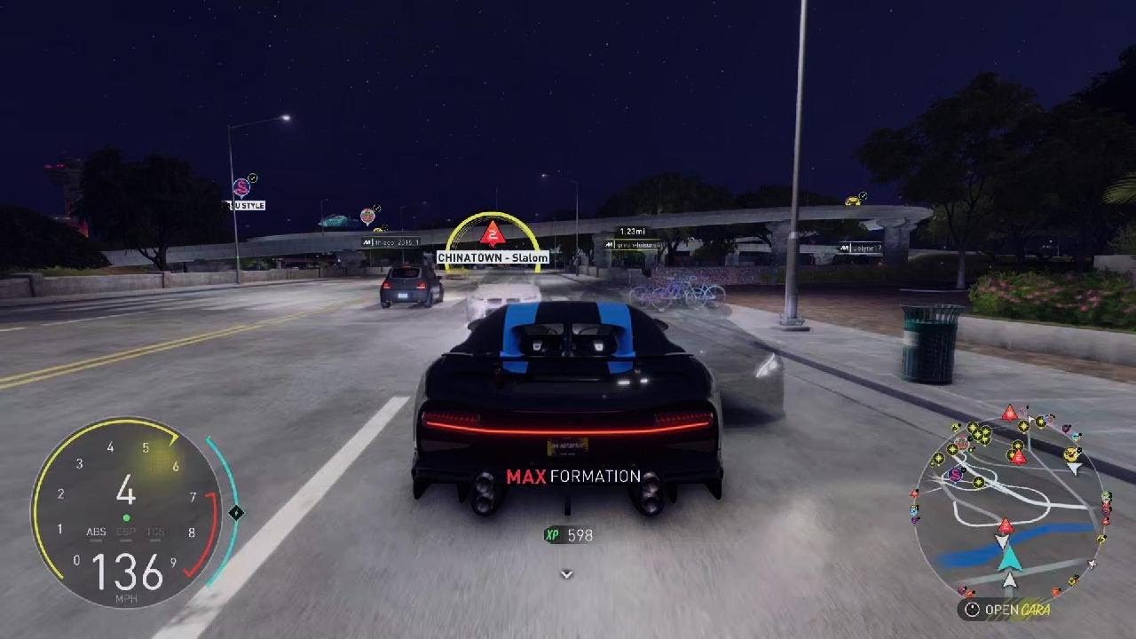 THE CREW MOTORFEST Bugatti Chiron. Super Sport+  gets involved in a chase