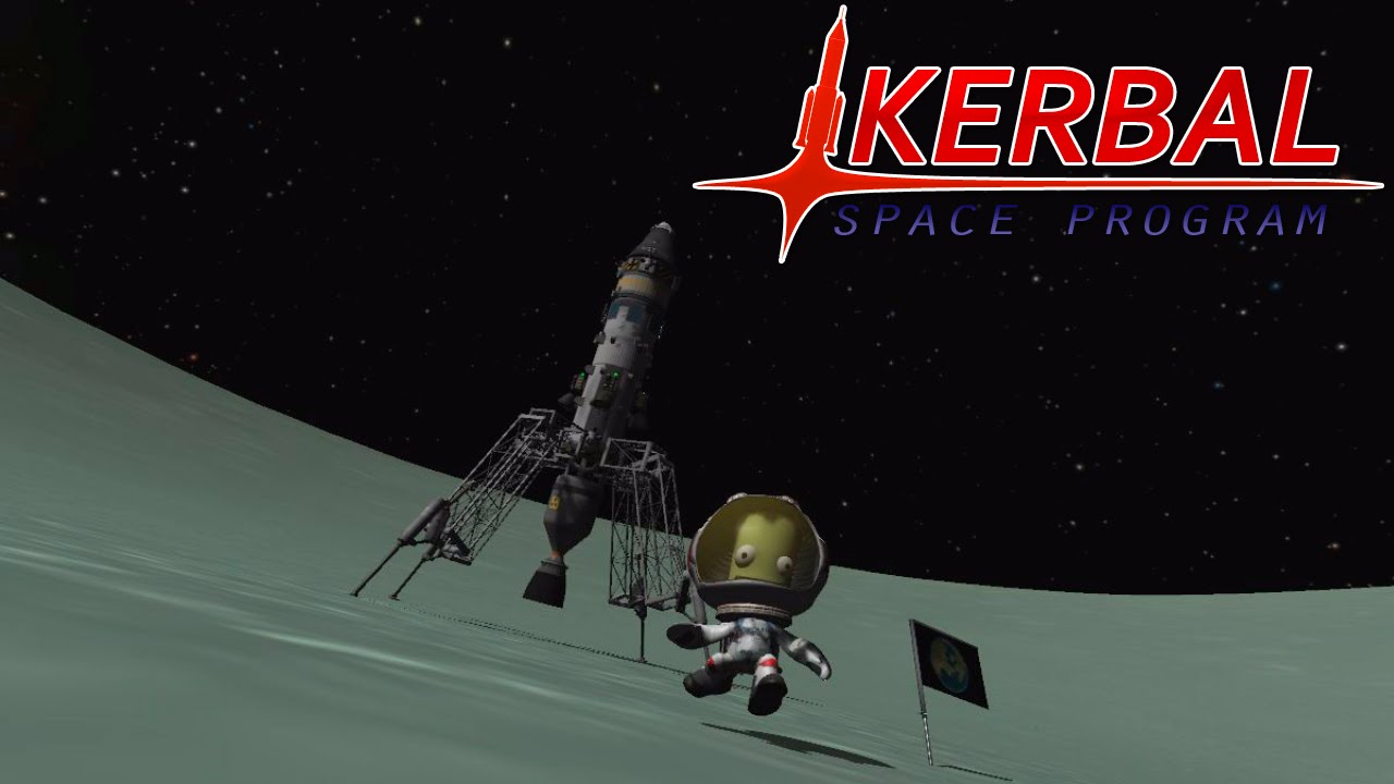 Kerbal Space Program посадка на Минмус 0.24 #7