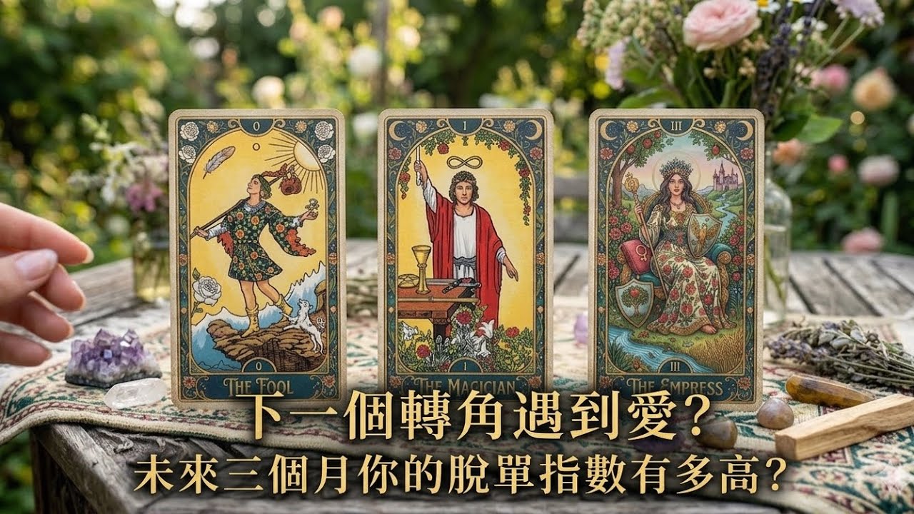 下一個轉角遇到愛？未來三個月你的脫單指數有多高？ &mdash;&mdash;&mdash; Vane塔羅