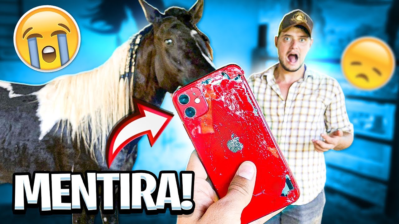 PEPÊ ACABOU COM MEU CELULAR NA CAVALGADA 😞