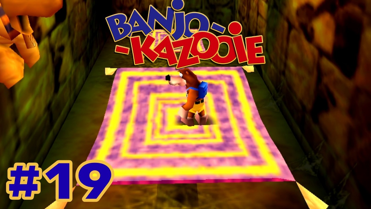 Clearing the Sphinx's Nose in Gobi's Valley Banjo Kazooie Blind Playthrough #19