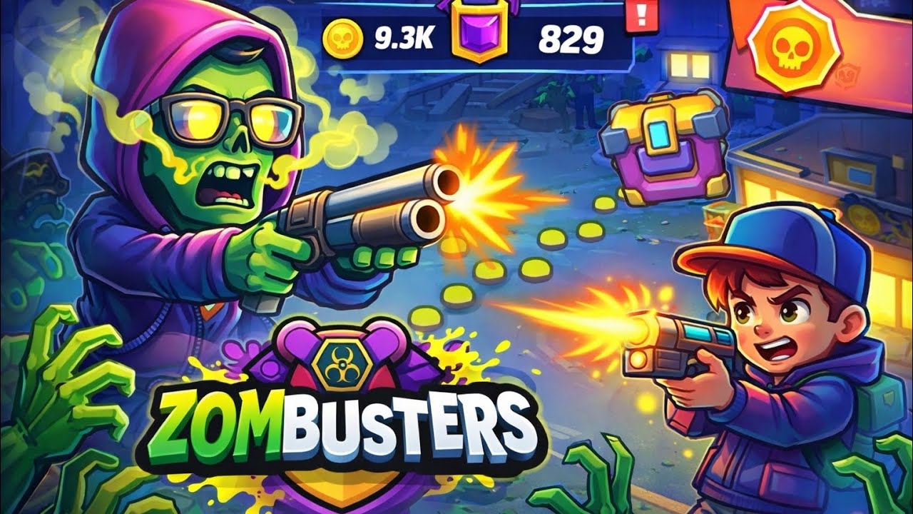 Zombusters - Gameplay Walkthrough - (Android, iOS)