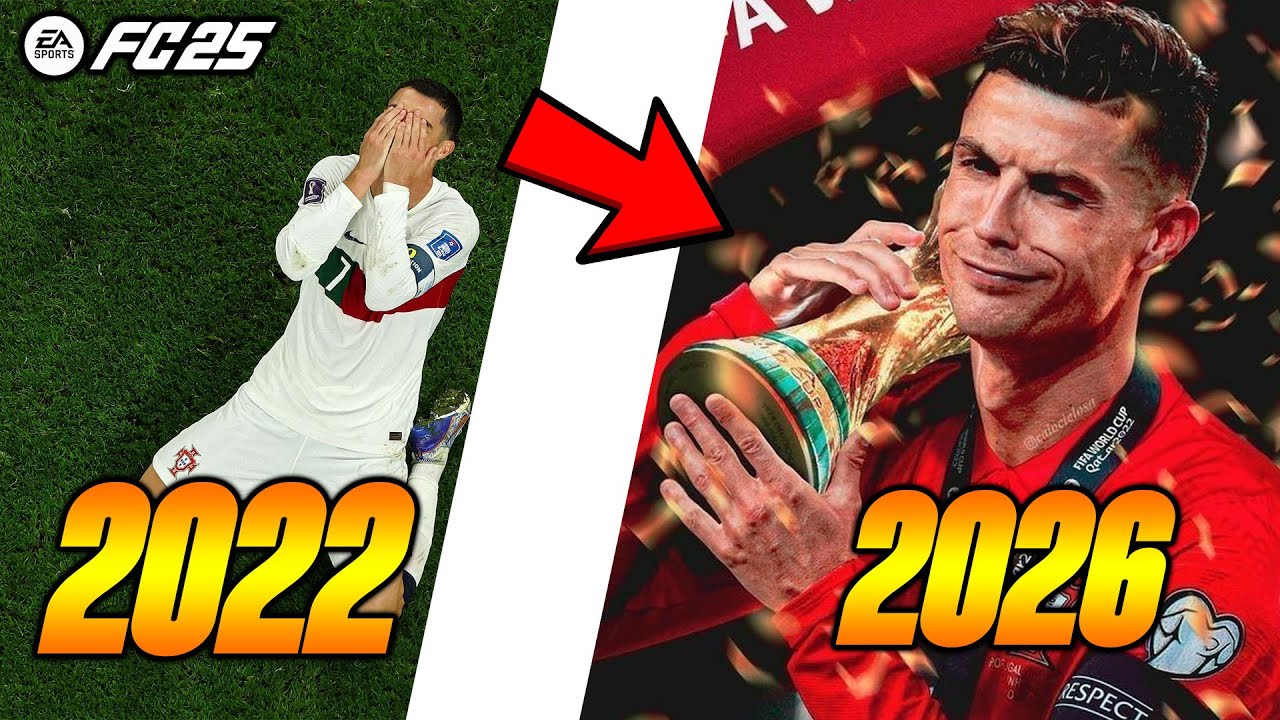 SAYA MEMBUAT CRISTIANO RONALDO MENJADI JUARA DUNIA DI AKHIR KARIRNYA