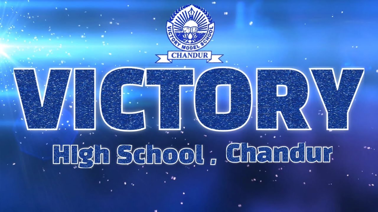 Annual Day Intro - 2024 - 25 / Victory High School, Chandur