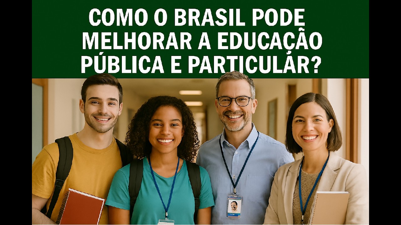 [14 Minutos] Como o Brasil Pode Melhorar a Educação Pública e Particular?
