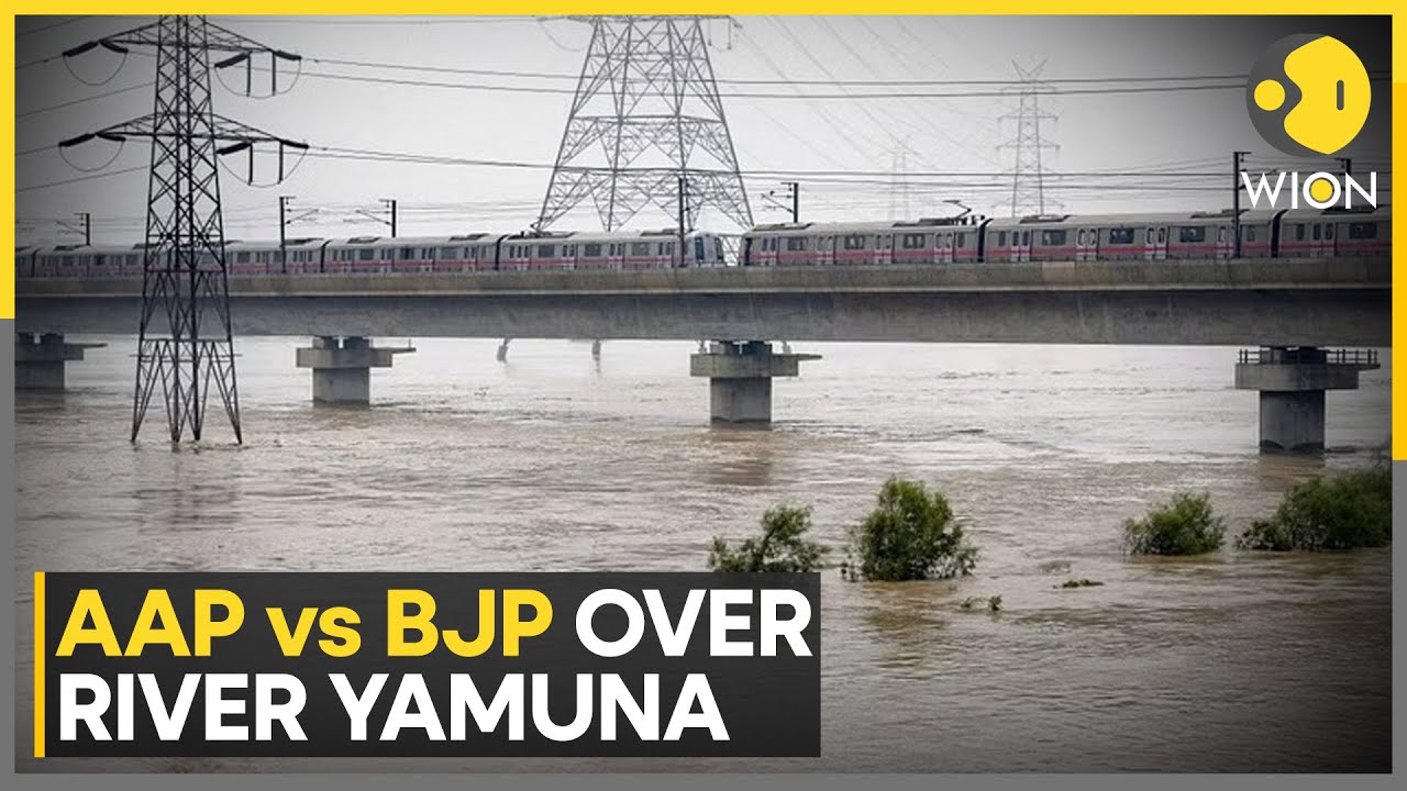 Delhi Assembly Elections: AAP and BJP Clash Over Quality of River Yamuna's Water | WION News