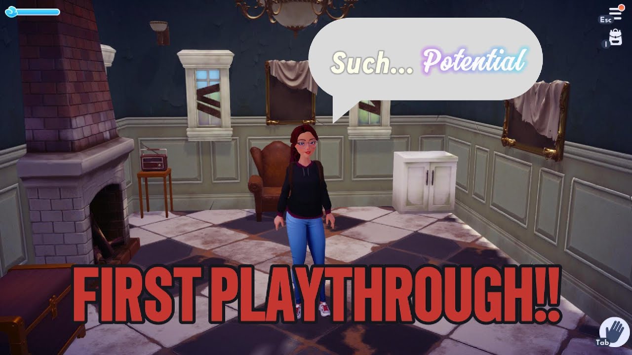 First day playing Dreamlight Valley!