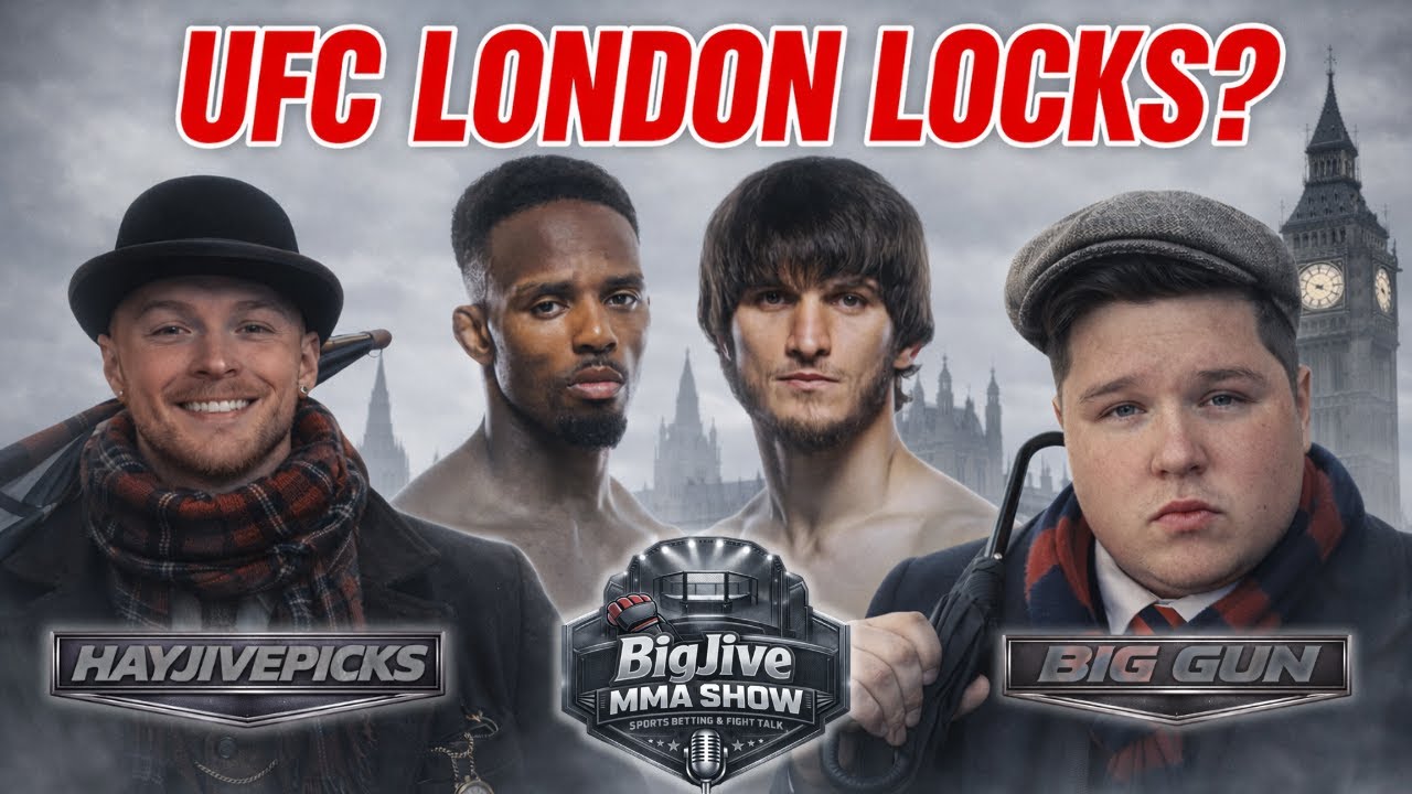 UFC London Evloev vs. Murphy Predictions & Bets - BigJive MMA Show Ep 9