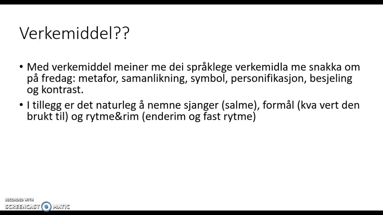 Å skrive kortsvar