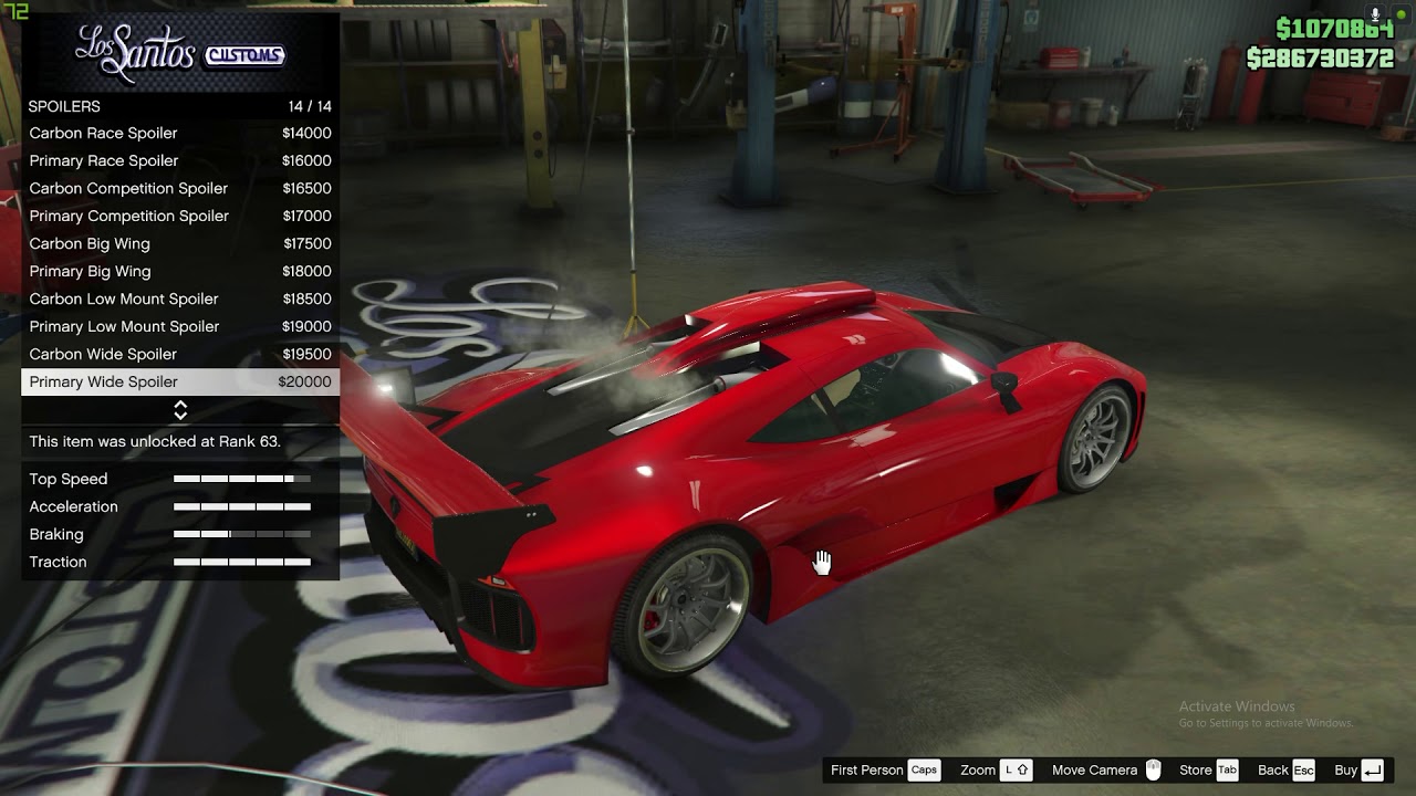 GTA V Online Benefactor Krieger customization (most expensive car on market)