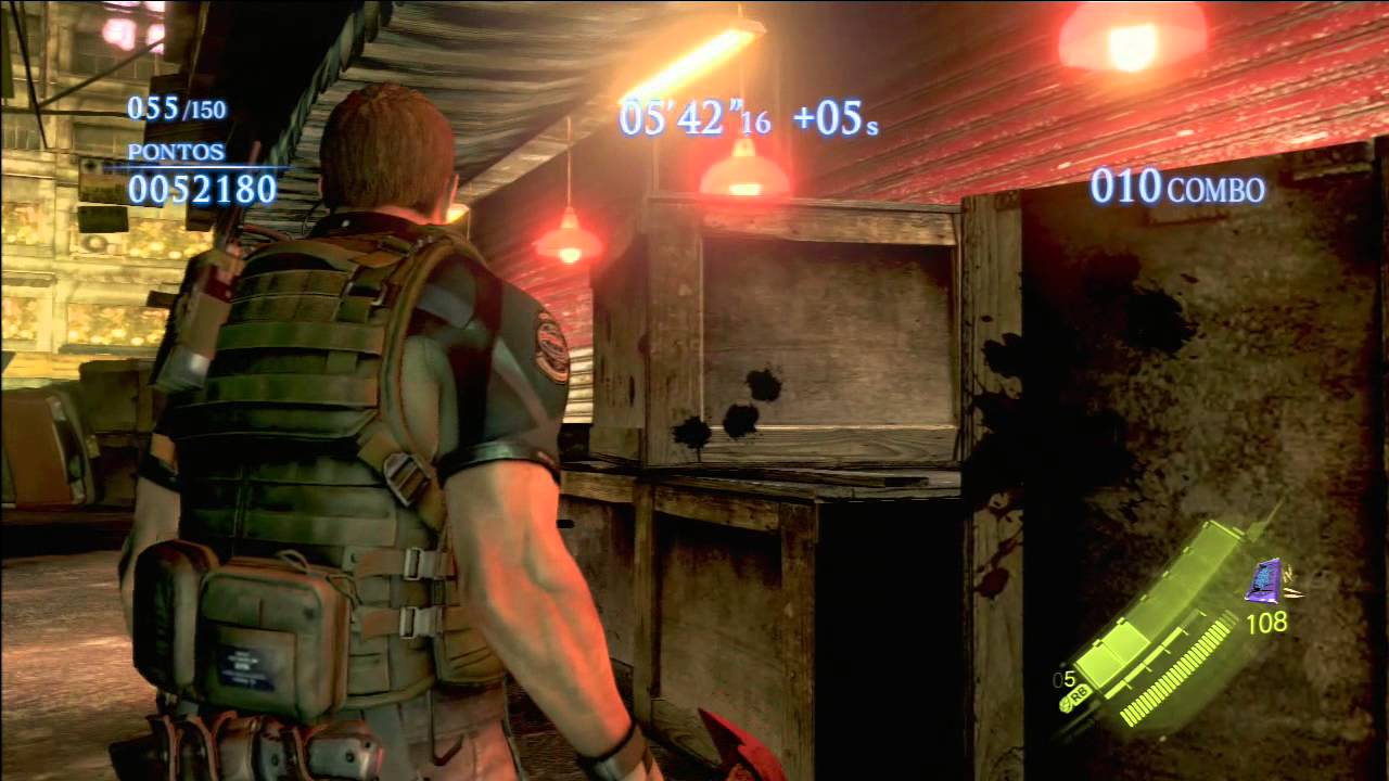Resident Evil 6  Mercenaries - Urban Chaos Chris  rank S