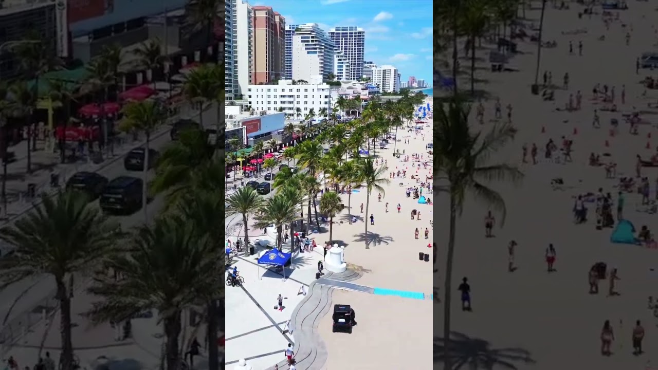 FT. Lauderdale Beach Spring Break 2025. #ftlauderdalebeach