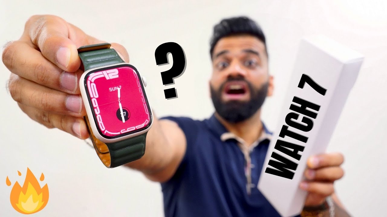 Apple Watch Series 7 Unboxing & First Look  - The Best Smartwatch Experience🔥🔥🔥