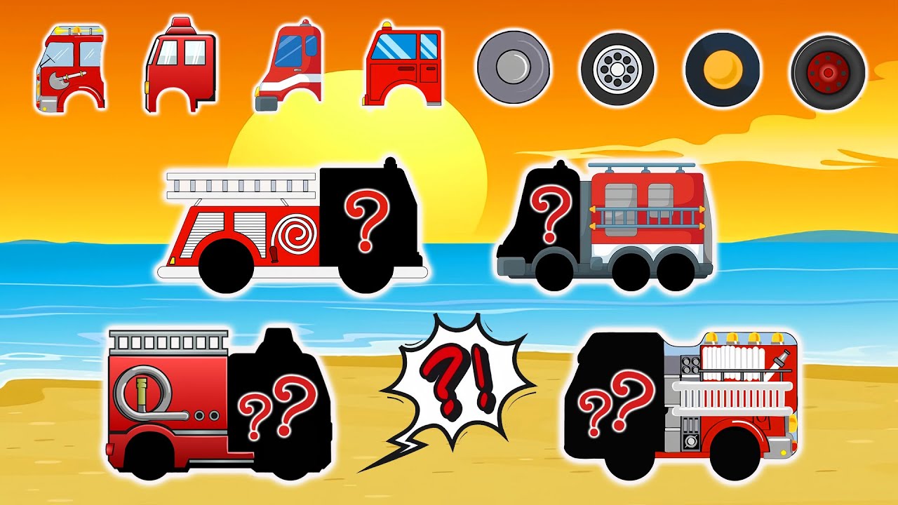 Missing Wheels, No Cabin – The Fire Truck Needs Your Help Now | Funny Vehicles Fix