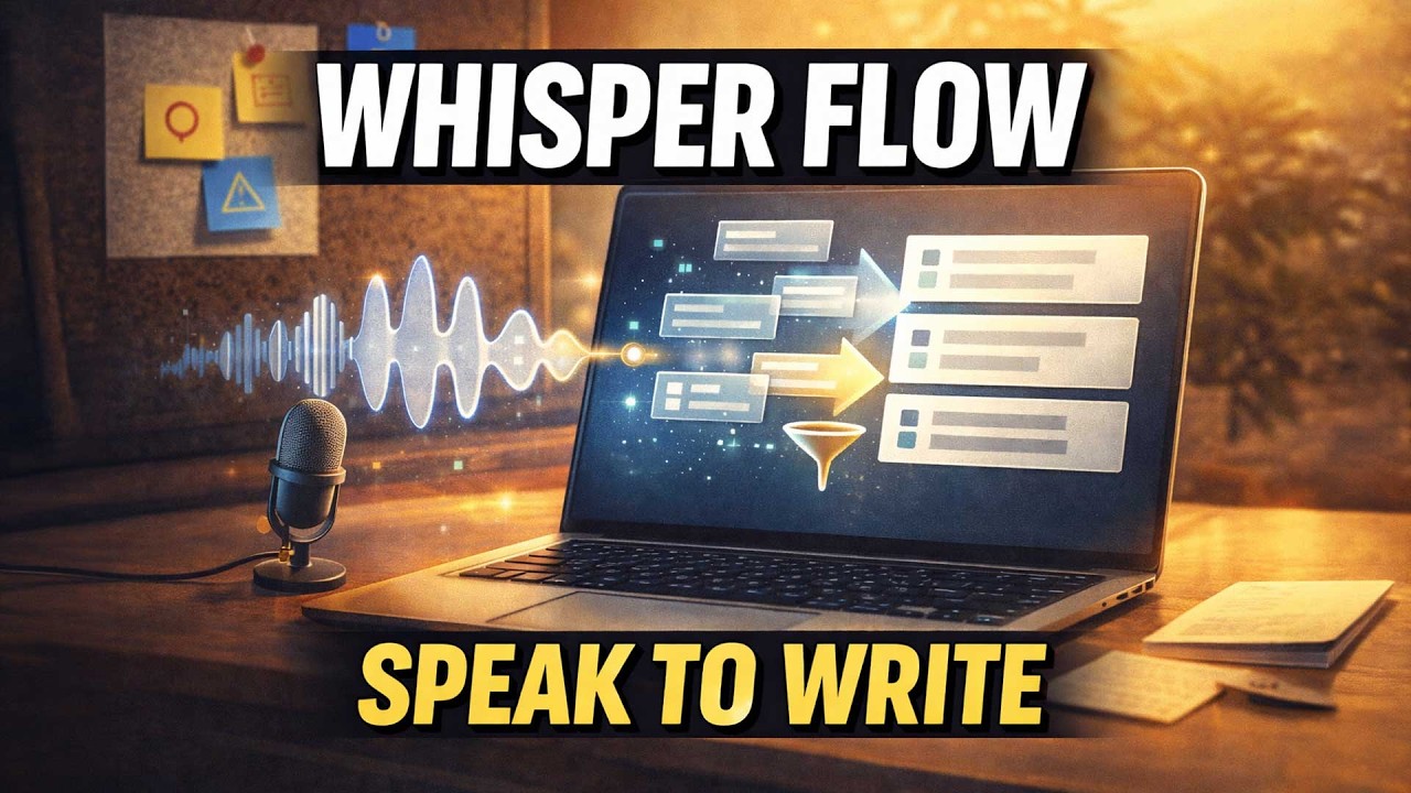 Whisper Flow Tutorial: Voice to Text AI That Fixes Your Writing