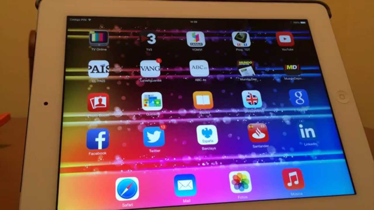 IPHONE E IPAD LEEN TEXTOS Y TAMBIÉN IBOOKS