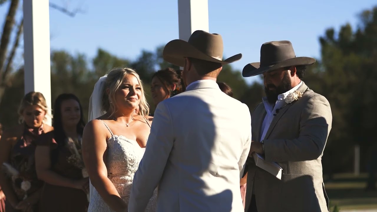 Texas Wedding Documentary | Bluebird Haven Estates | Madisonville, TX | Full Ceremony, Toasts & Vows