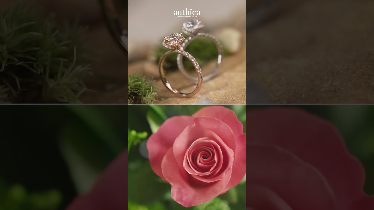 Rings inspired by flowers