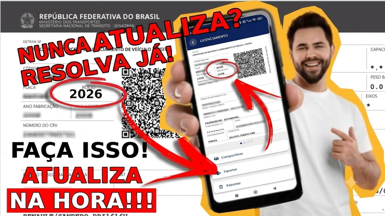 LICENCIAMENTO PAGO N&Atilde;O ATUALIZA NO APP CARTEIRA DIGITAL DE TR&Acirc;NSITO -CRLV N&Atilde;O ATUALIZA 2025
