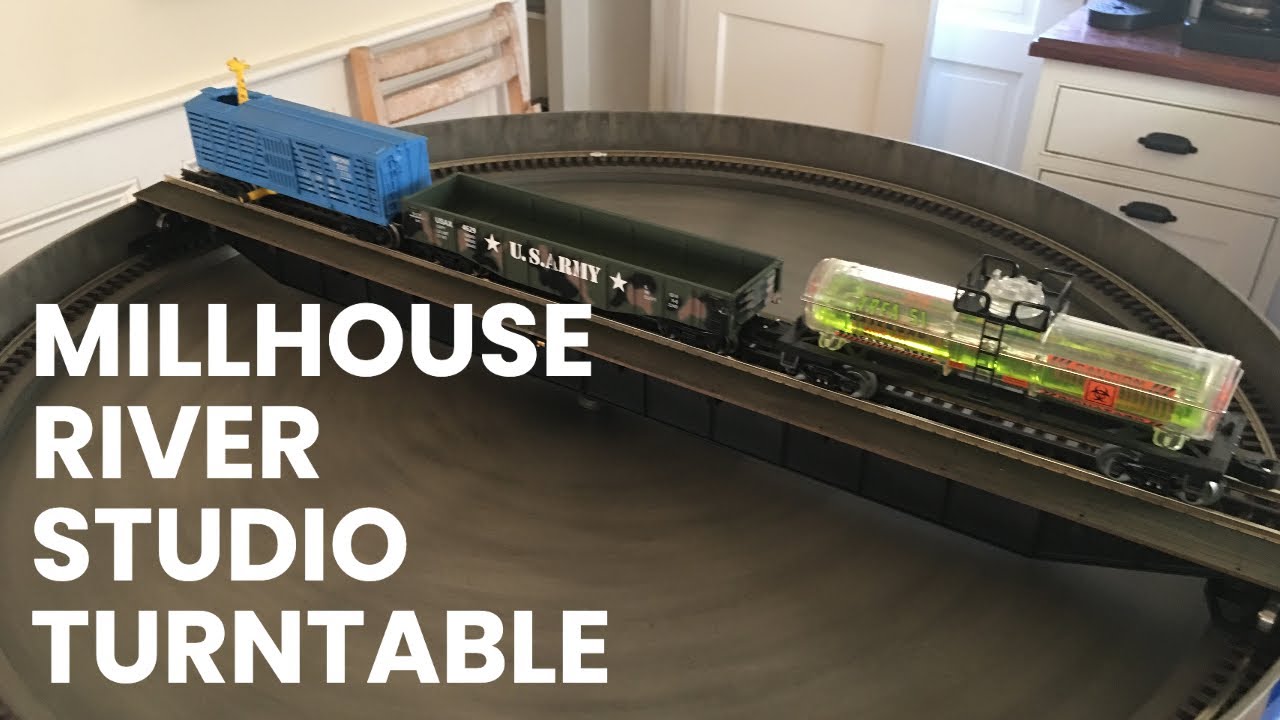Layout update 8 featuring Millhouse River Studio Turntable