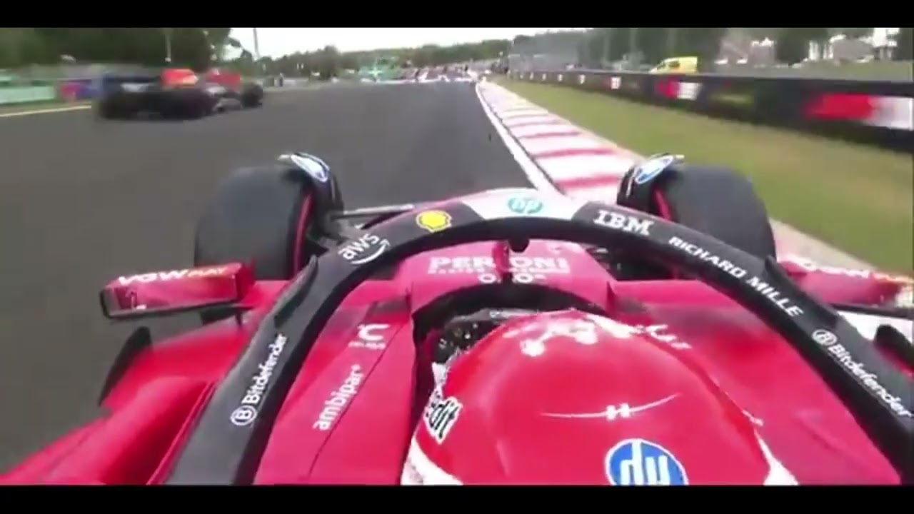 Charles LECLERC POLE Lap At HUNGARIAN GP 2025