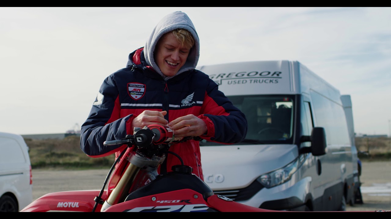 Team Honda SR - préparation pour le MXGP