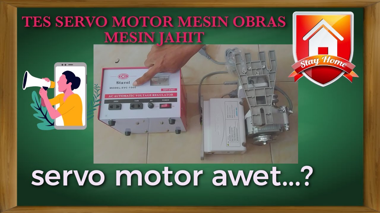 Spesifikasi  Serta Tes Motor Servo Jack 513A Awet  Dengan Stavol Listrik
