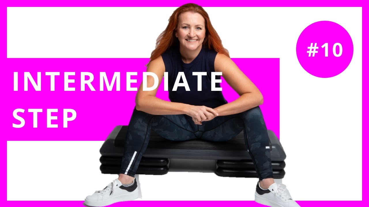 Step Aerobics Workout 🤍 Intermediate #10 🤍 Cardio Blast