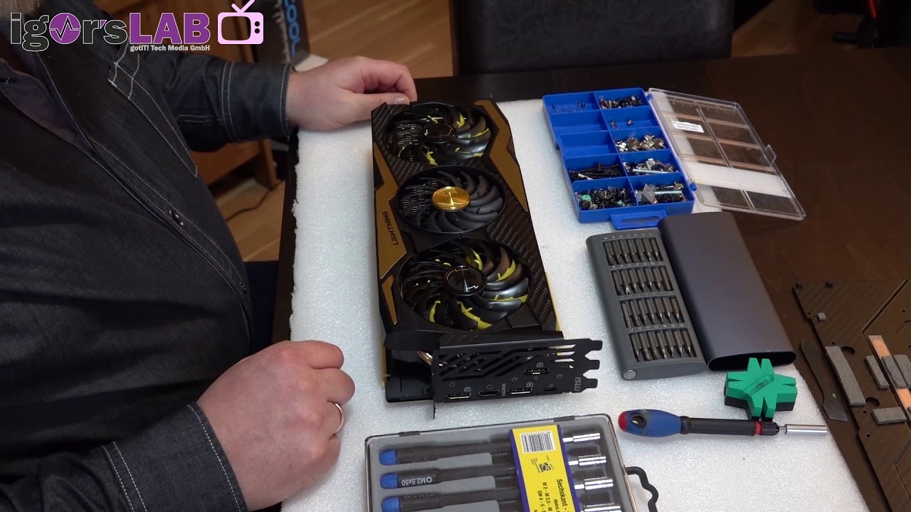 MSI  RTX 2080 Ti Lightning Z - Seltener Einblick in unser Lab und ein 