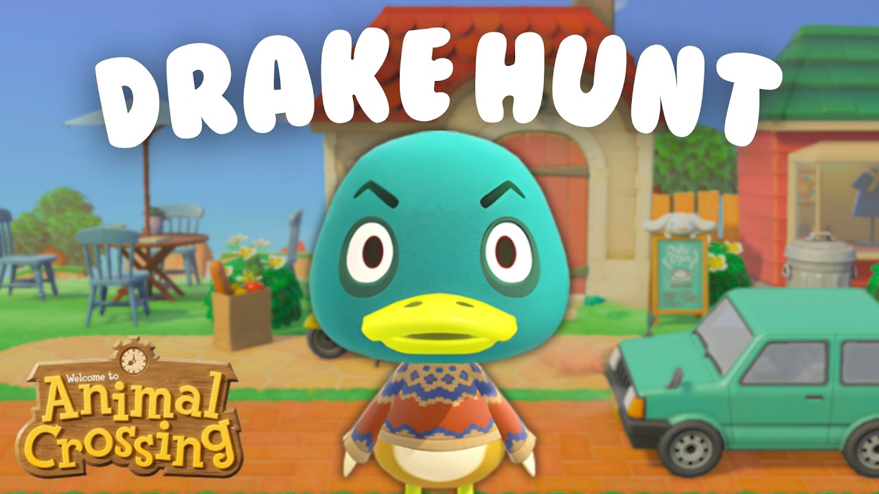🎥I NEED TO FIND DRAKE! | animal crossing live!